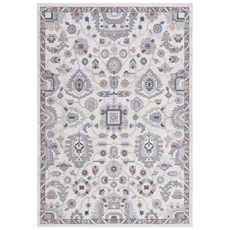 Safavieh 4 x 6 ft. Eternal Global Power Loomed Rectangle Area Rug Ivory & Grey ETL226A-4